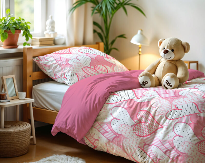 Little Monster bed 140 x 200/220 cm van Microvezel