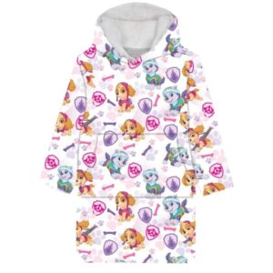 Paw Patrol poncho Skye en Everest wit 7 - Wit - 7 - 14 jaar - 100% Polyester
