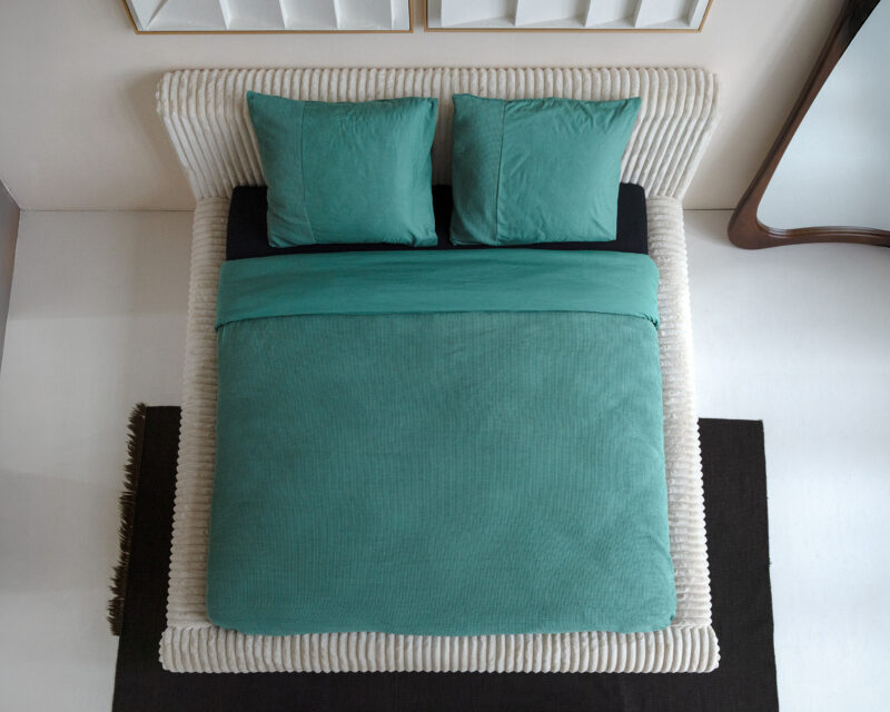 Waffle Groen 240 x 200/260 Primaviera Deluxe