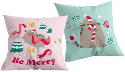 Pusheen sierkussen 40 x 40 cm - Multicolor - 40 x 40 cm - 100% Polyester - foto 1