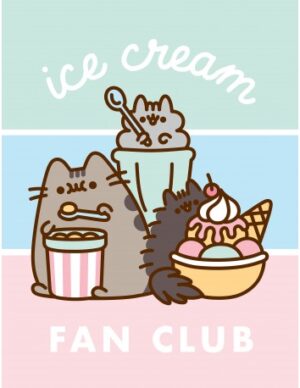 Pusheen fleece deken 130 x 170cm - Multicolor - 130 x 170 cm - 100% Polyester - foto 1