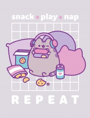 Pusheen fleece deken 130 x 170cm - Grijs - 130 x 170 cm - 100% Polyester