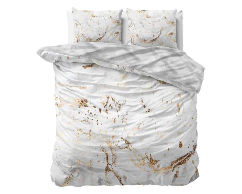 Sleeptime bed 240 x 220 cm van Katoen satijn - kussensloop 60 x 70 cm