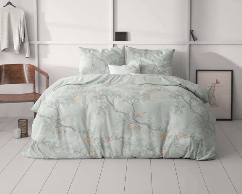 Blossom Blauw 200 x 220 Sleeptime