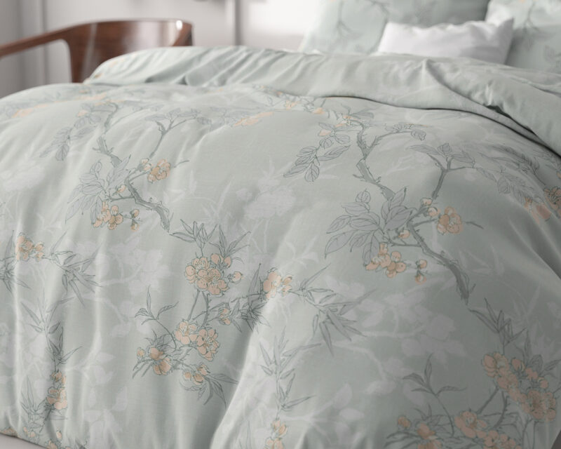 Sleeptime Blossom Blauw 200 x 220