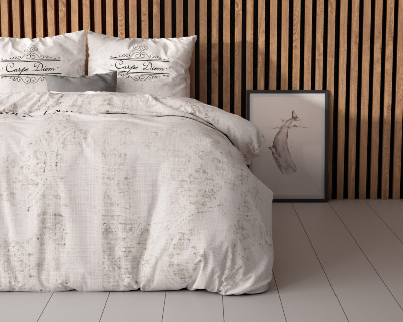 Carpe Diem Antraciet - Sleeptime bed 140 x 220 cm van Microvezel