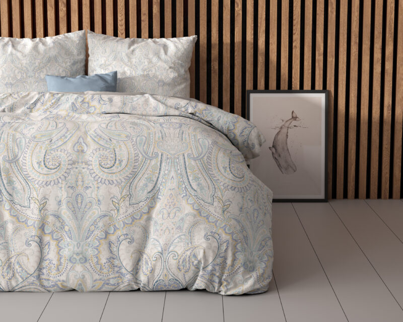 Cherine Grijs - Sleeptime bed 240 x 220 cm van Microvezel
