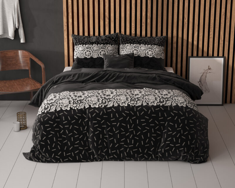 Dervio Antraciet 200 x 220 Sleeptime