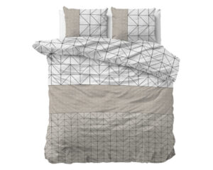 Sleeptime Flanel Gino Taupe 240 x 200/220