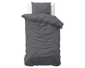 Sleeptime Flanel Jason Antraciet 140 x 200/220