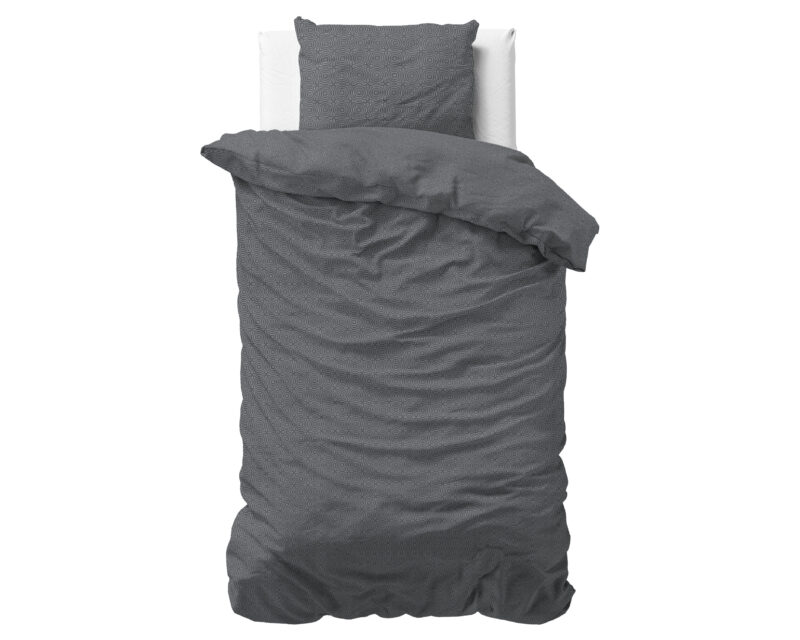 Sleeptime Flanel Jason Antraciet 140 x 200/220