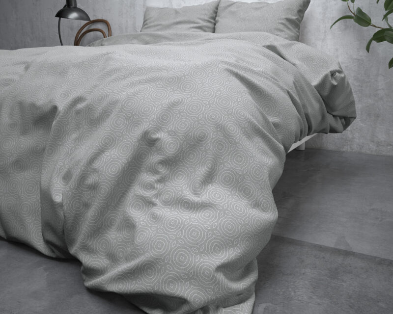 Sleeptime Flanel Jason Grijs 140 x 220