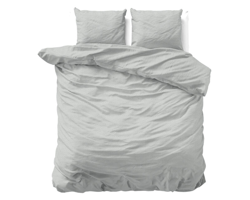 Sleeptime Flanel Jason Grijs 240 x 200/220 cm