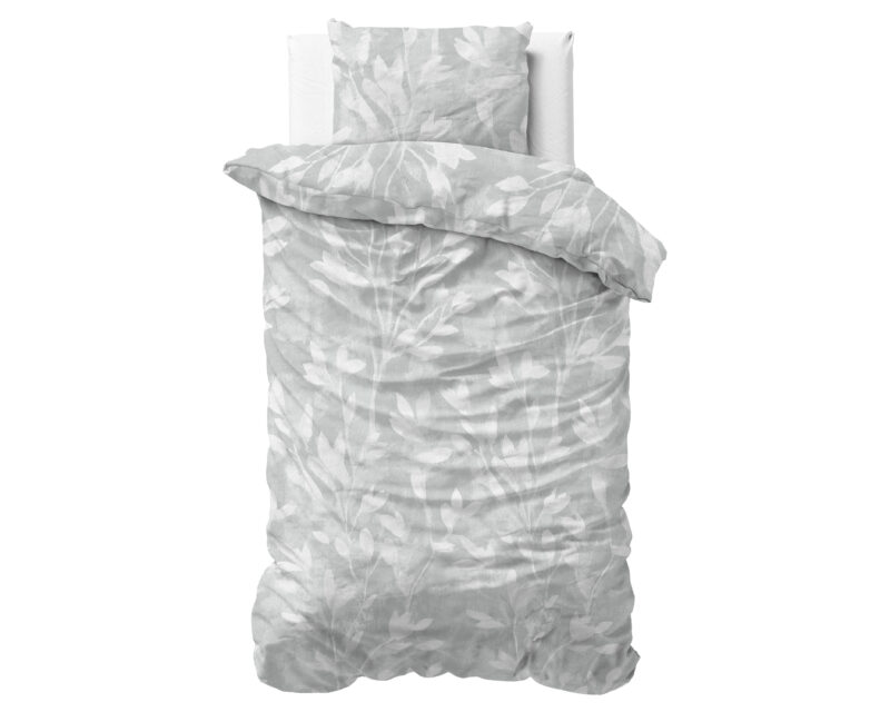 Sleeptime Flanel Rosa Grijs 140 x 200/220 cm