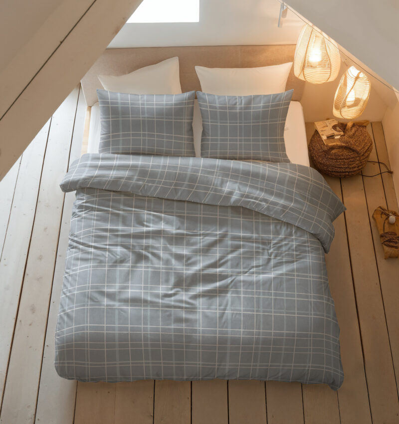 Flanel Seva Blauw 140 x 200/220