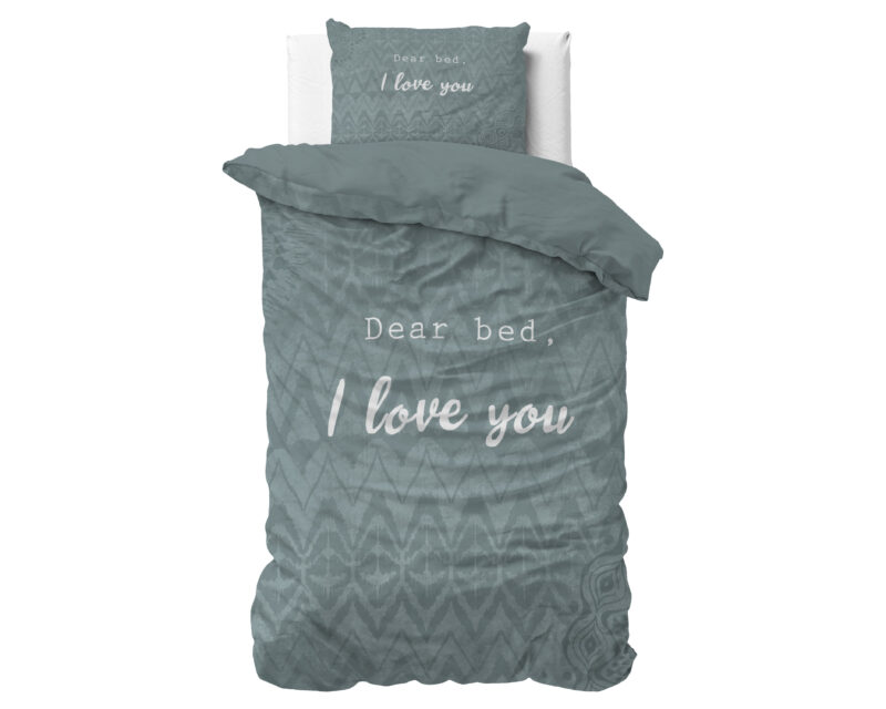 Sleeptime I Love Bed Groen 140 x 200/220 cm