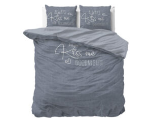 Sleeptime Kiss Me Blauw 200 x 200/220