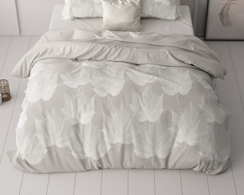 Lisa Grijs - Sleeptime bed 200 x 220 cm van Microvezel