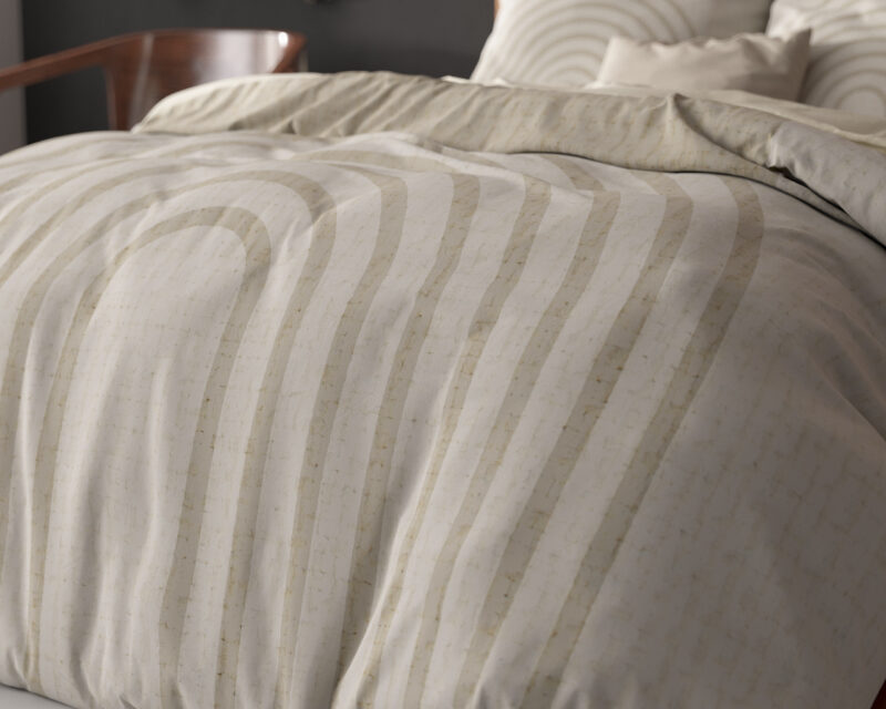 Sleeptime bed 140 x 220 cm van Micropercal - Beige