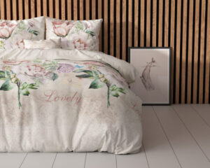 Sleeptime Lovely Flower Beige 200 x 200/220