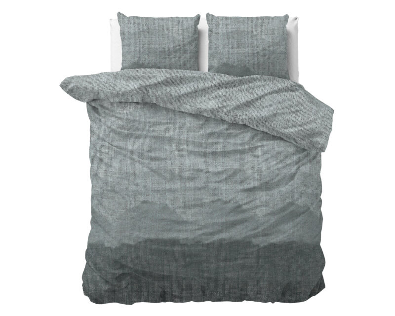 Lulian Zee Blauw - Bed van Sleeptime, 240 x 220 cm, kussensloop 60 x 70 cm
