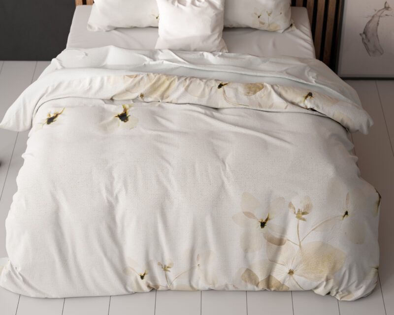 Nature Heavenly Créme - Sleeptime bed 200 x 220 cm van Microvezel