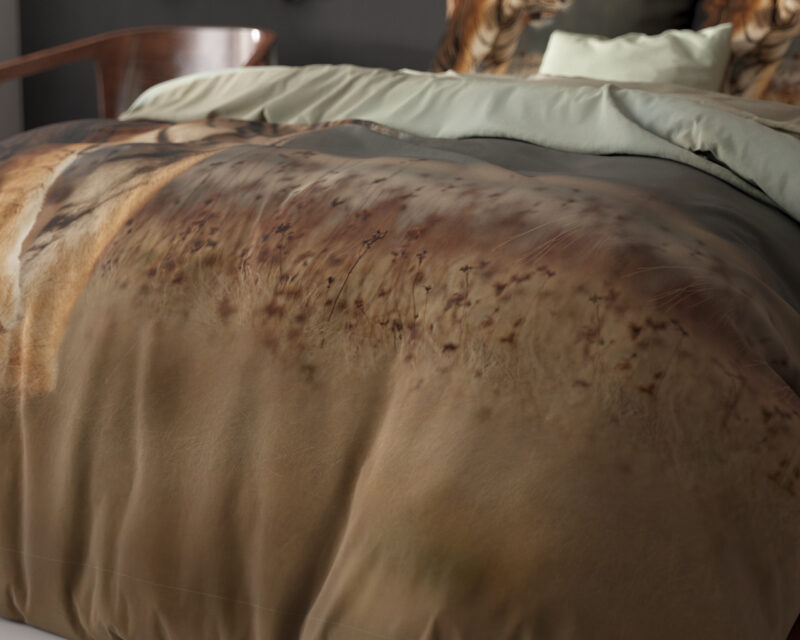 Sleeptime Nature Tiger Taupe 140 x 220