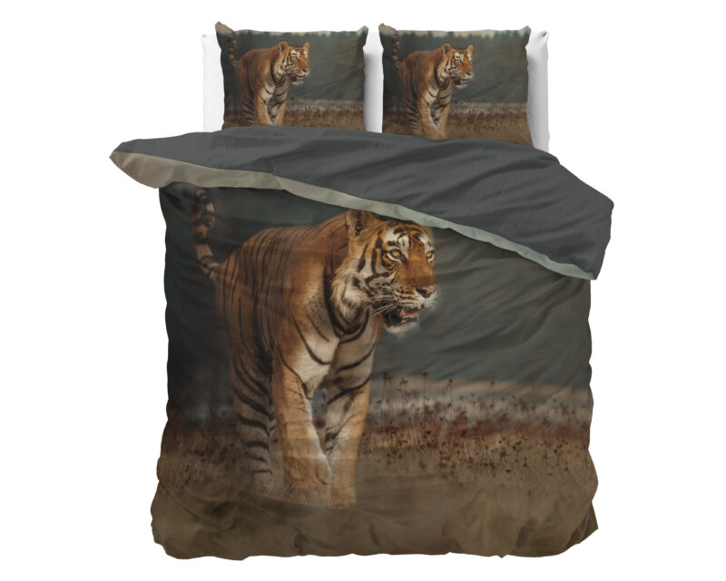 Sleeptime Nature Tiger Taupe 200 x 200/220 cm