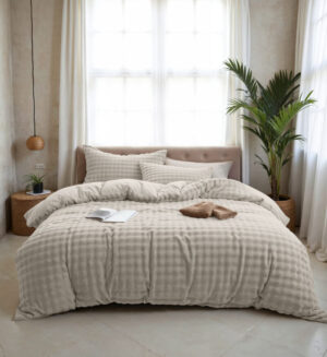 Sleeptime Pompom Beige 140 x 220