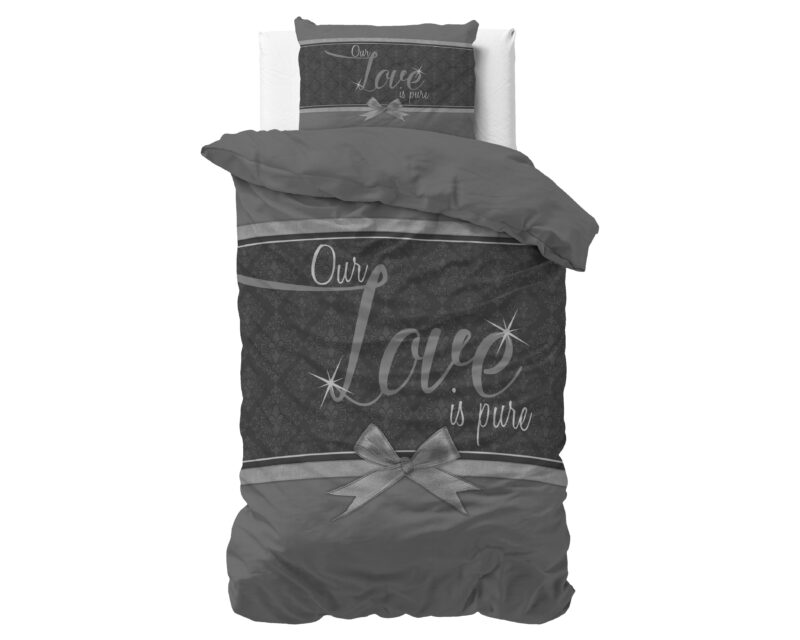 Sleeptime Pure Love Grijs 140 x 200/220 cm
