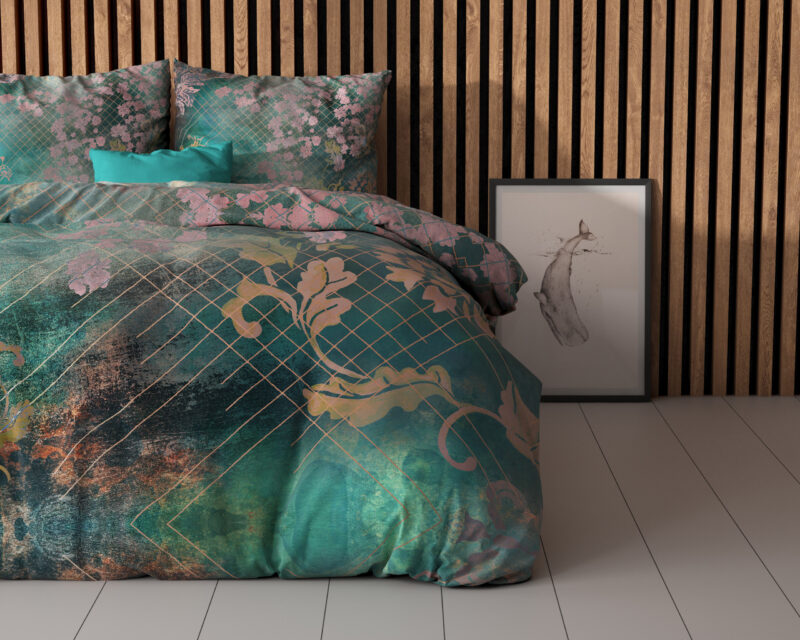 Raddison Flower Groen 240 x 200/220