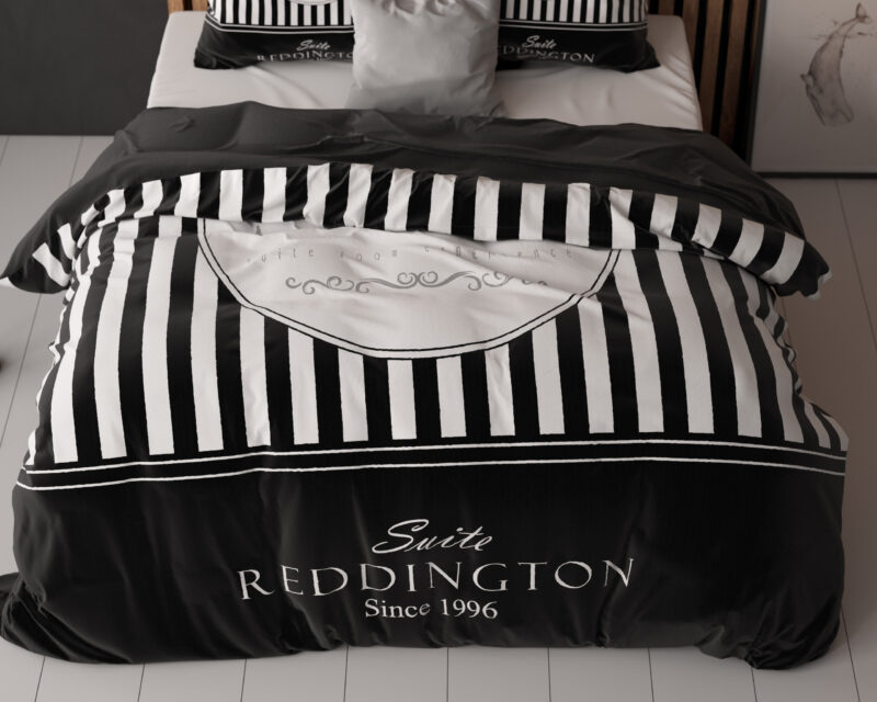 Reddington Zwart - Sleeptime bed 240 x 220 cm van Microvezel