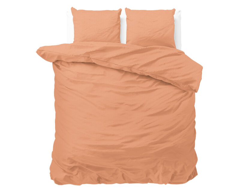 Sleeptime Satin Point Pastel Oranje 240 x 220