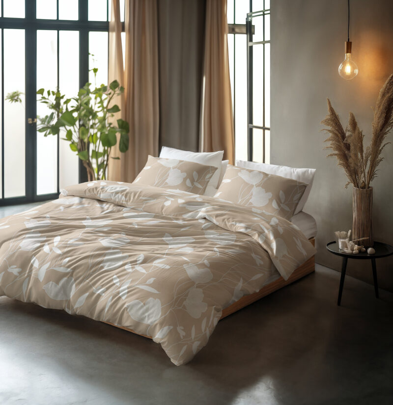 Sleeptime Spring Zand/Beige 240 x 200/220 cm
