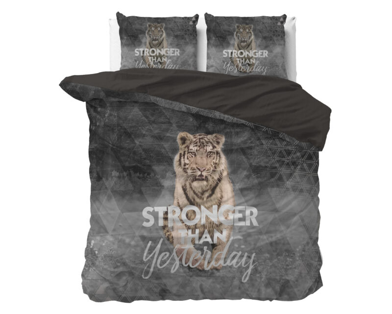 Sleeptime Stronger Grijs 240 x 200/220 cm