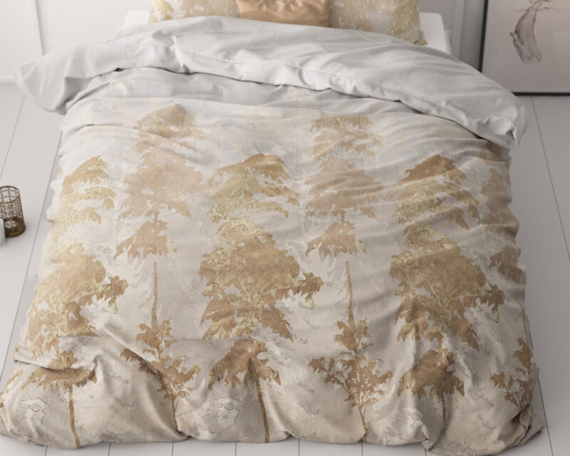 Treasture Three Goud - Sleeptime bed 200 x 220 cm van Microvezel