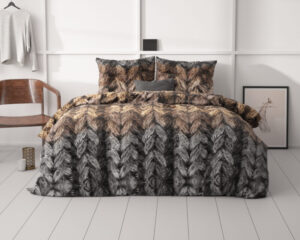 Sleeptime Trendy knits Bruin 240 x 200/220