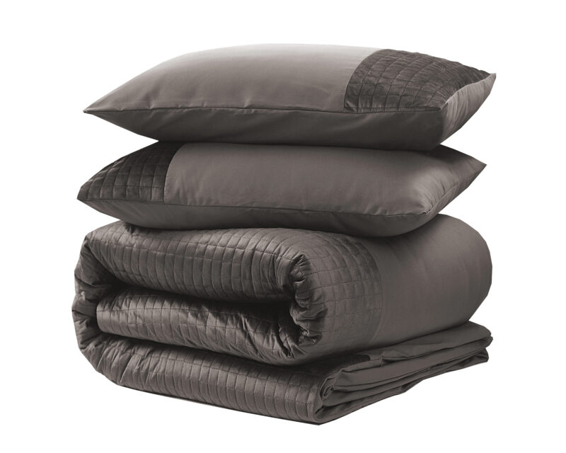 Sleeptime Velvet Band Taupe 140 x 220 cm