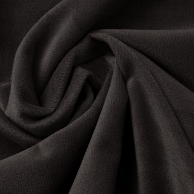 Velvet Ruffles Zwart 140 x 220