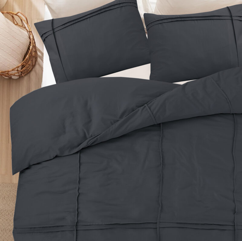 Washed Tufted Antraciet 240 x 200/220