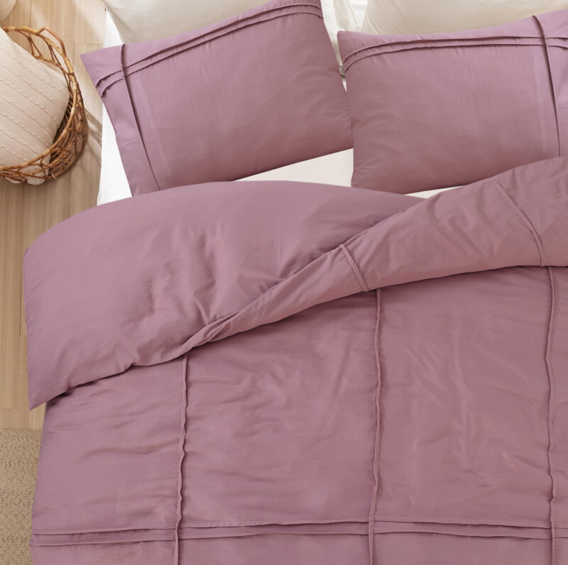 Washed Tufted Oud Roze 140 x 200/220