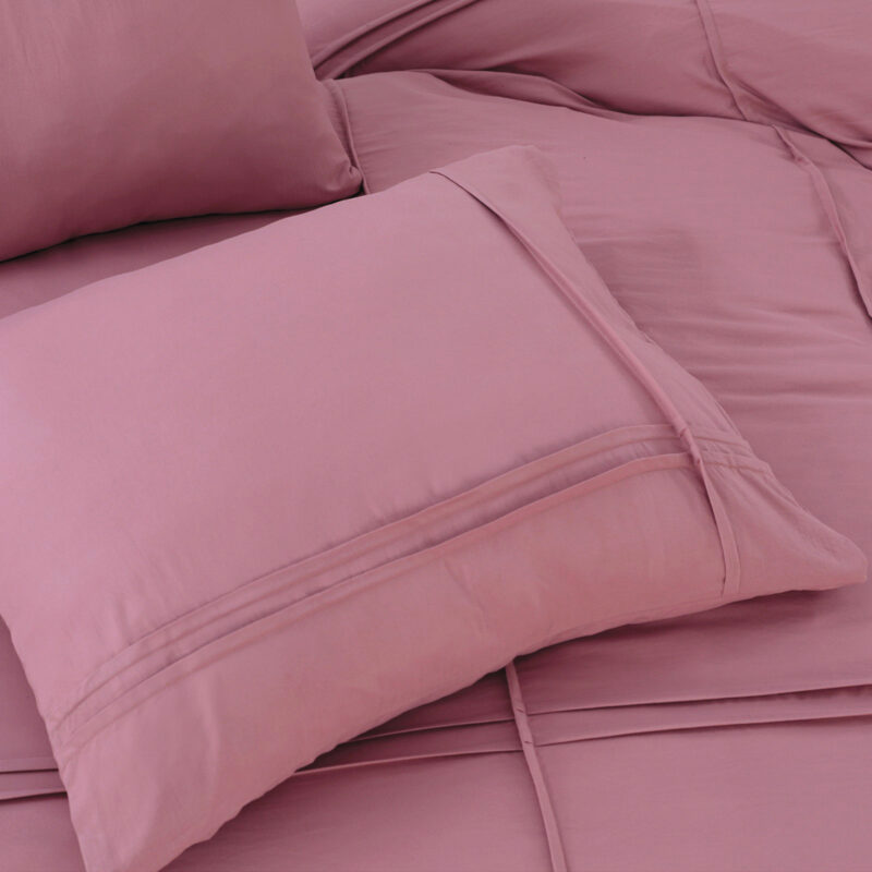 Sleeptime bed 140 x 220 cm van Microvezel - Roze