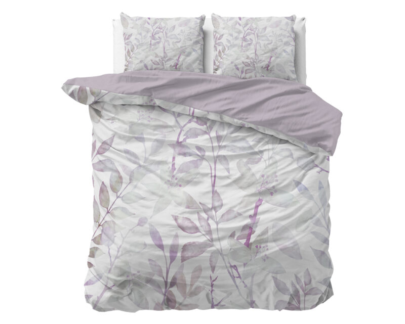 Sleeptime Water leaves Wit 240 x 200/220 cm