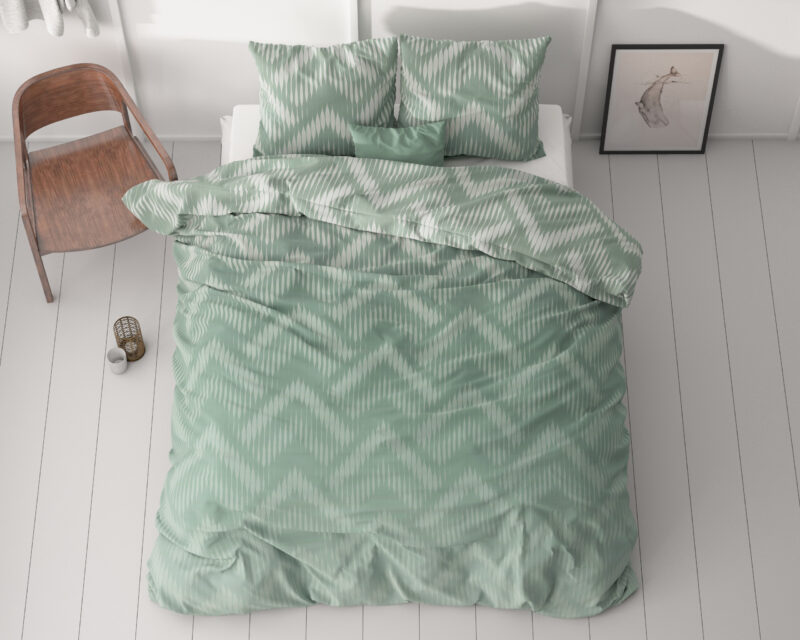 Wavey Shades Groen 240 x 200/220 Sleeptime