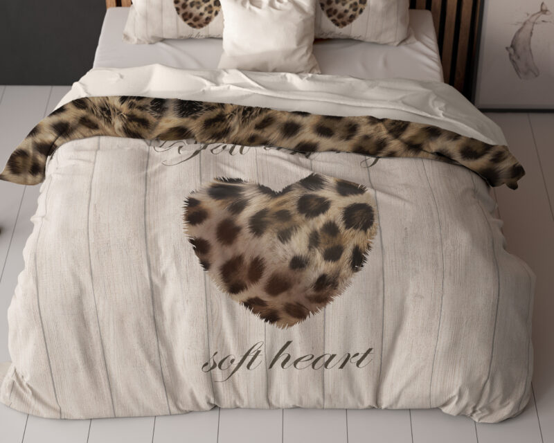Sleeptime bed 240 x 220 cm van Microvezel - Zand
