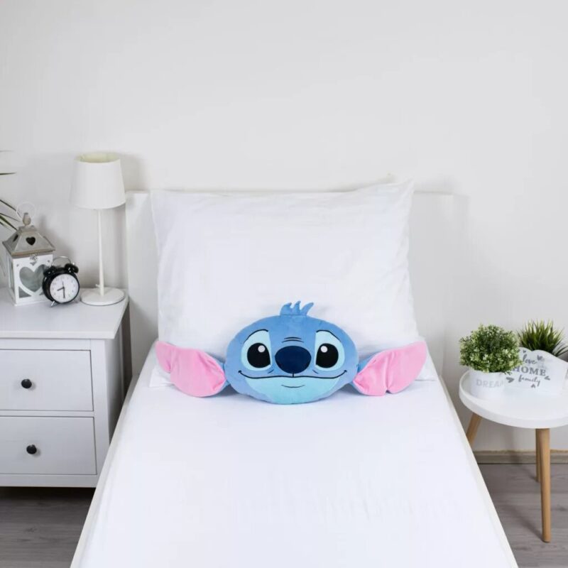 Lilo en Stitch kussen 35 x 30 cm van 100% Polyester, Stitch 31 - Roze