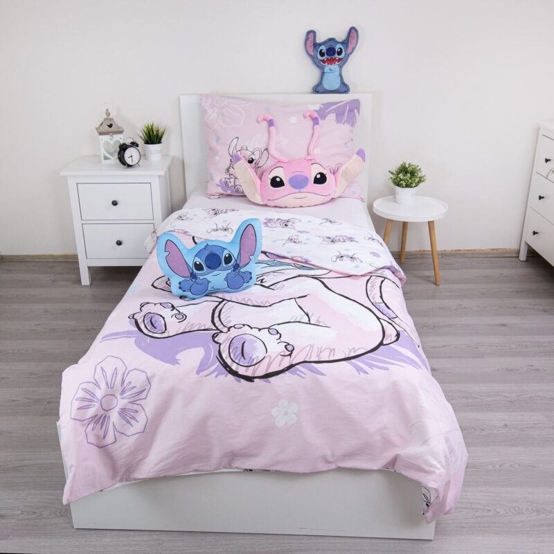 Lilo en Stitch sierkussen Stitch 31 - Roze - 35 x 30 cm - 100% Polyester - foto 7
