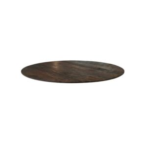 Label51 eetkamertafel Tafelblad Sloppy Edge - Espresso - Mangohout