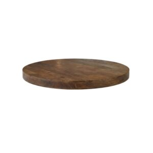 Rond - Label51 eetkamertafel Tafelblad Straight Edge - Nature Smooth - Mangohout (2)