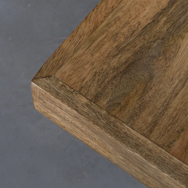 Eetkamertafel Tafelblad Straight Edge van Label51, Naturel
